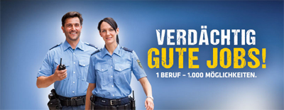 VERDCHTIG GUTE JOBS!, © Polizei Sachsen